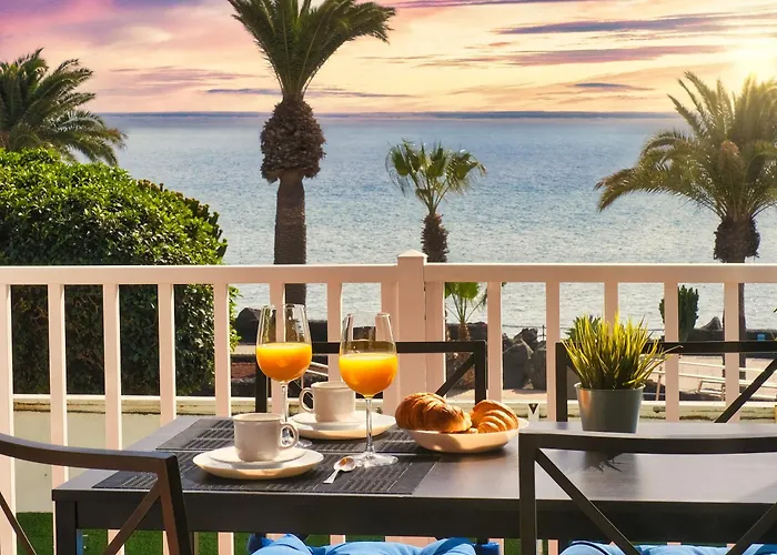 Casa Rame - Beachfront, Amazing Seaview And Air-con By Lanzarote 푸에르토 델 카르멘