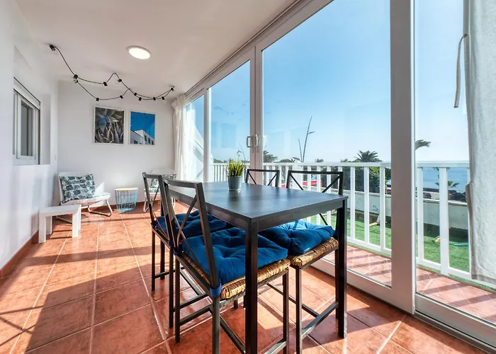 펜션 Casa Rame - Beachfront, Amazing Seaview And Air-con By Lanzarote