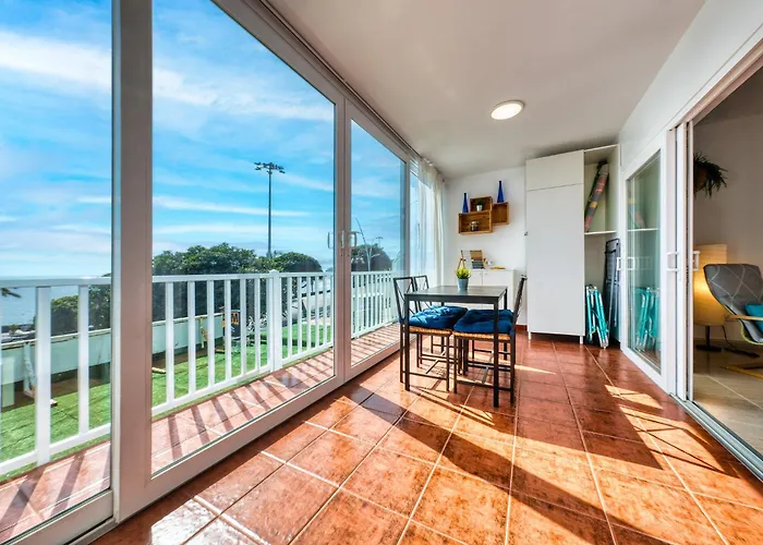 펜션 Casa Rame - Beachfront, Amazing Seaview And Air-con By Lanzarote 푸에르토 델 카르멘